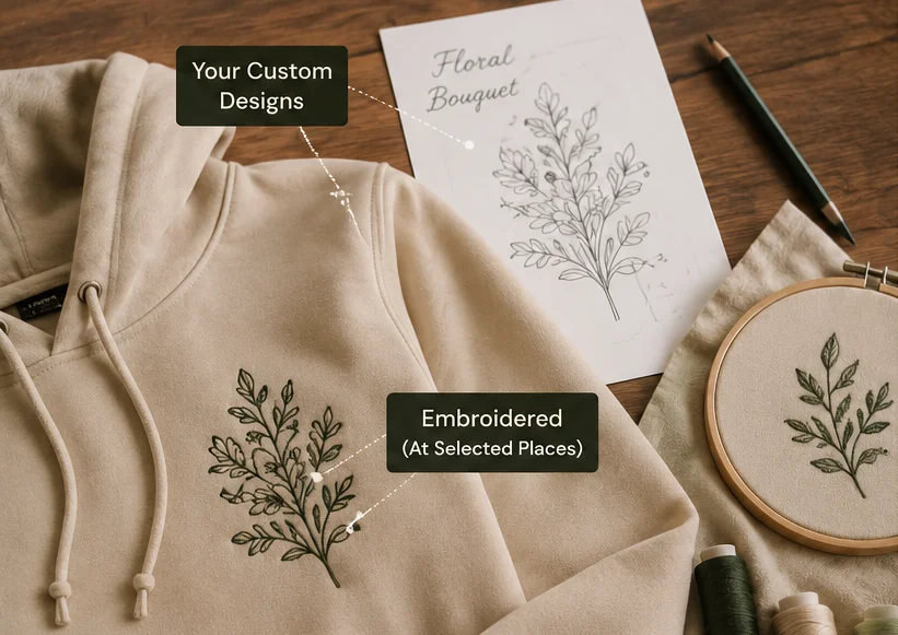 Custom Embroidery Process