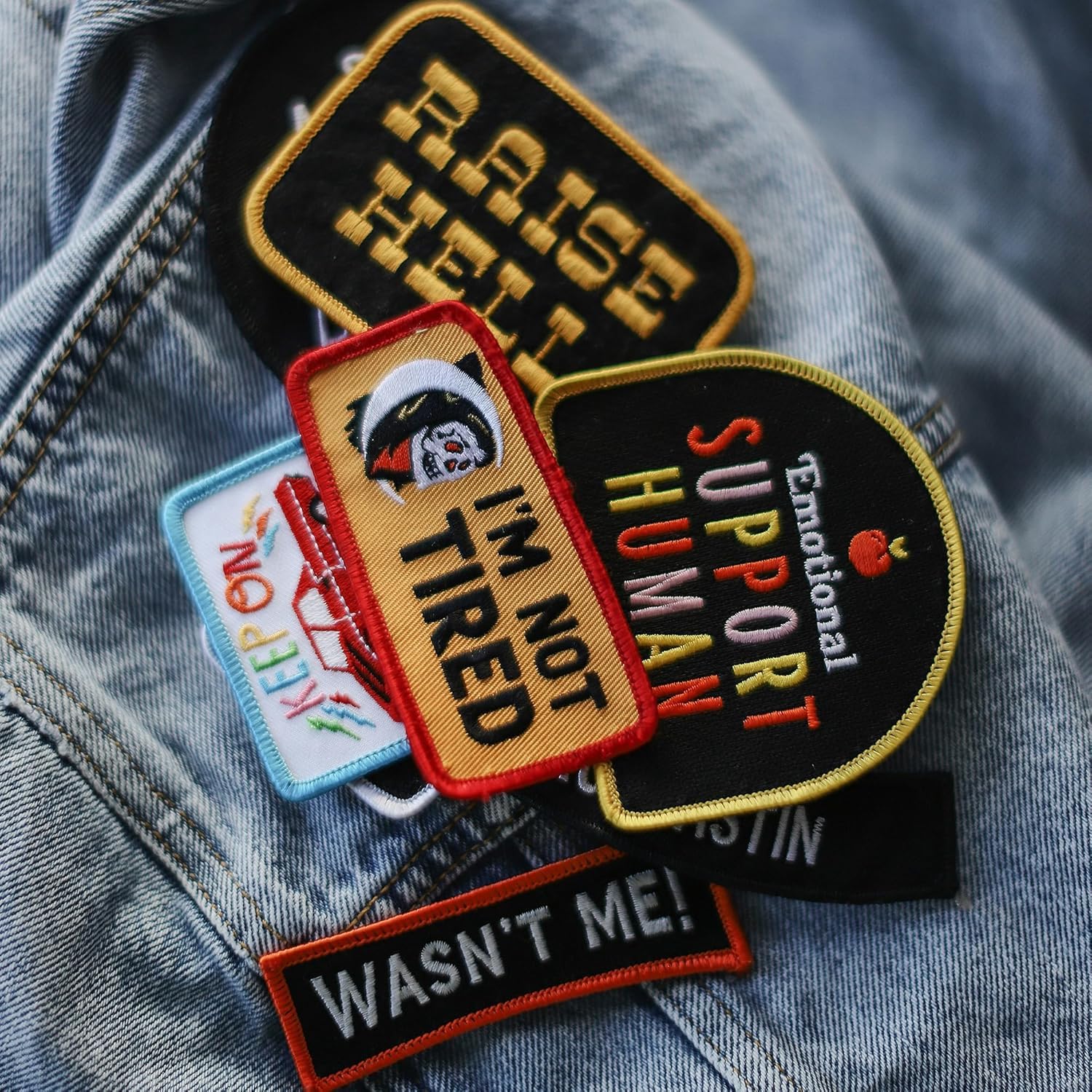 Custom Embroidery Logo Patches