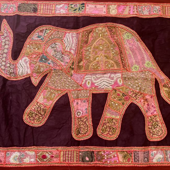Elegant Elephant Wall Piece