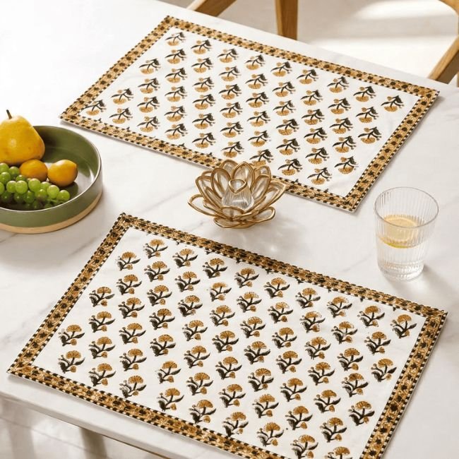 Kesar Bootidar Dining Placemats (Set of 6)
