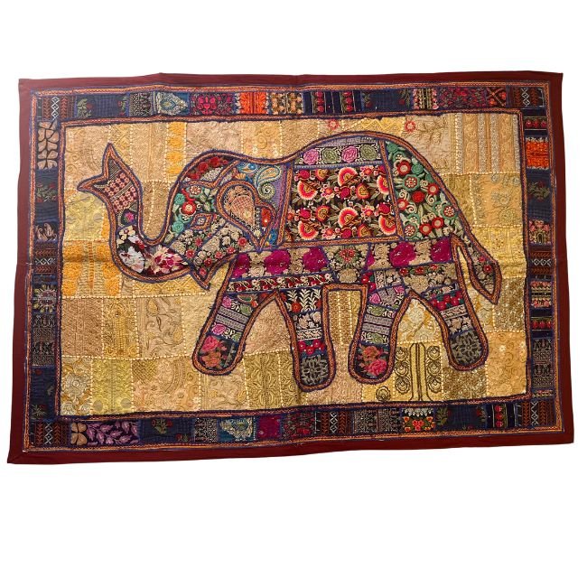 Lok Katha Haathi Wall Piece