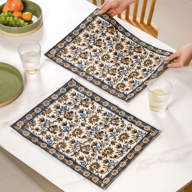 Neel Aangan Jaal Dining Placemats (Set of 6)