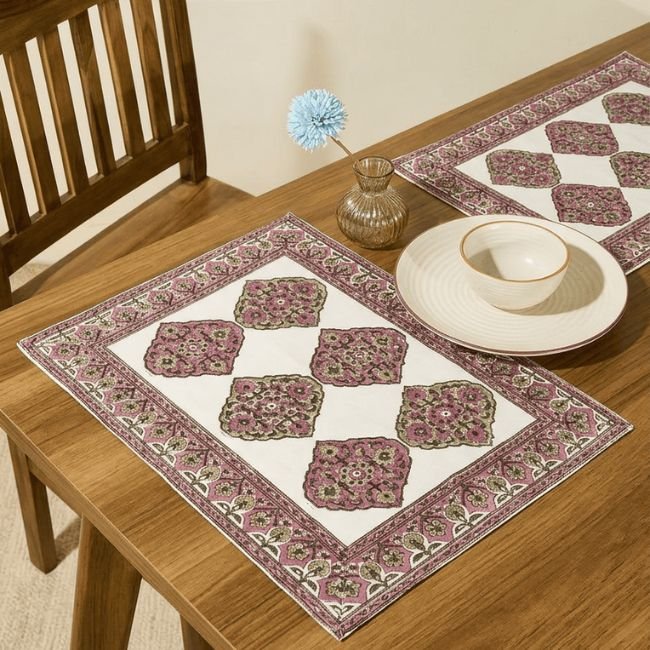 Rangmahal Rani Jaal Placemats (Set of 6)
