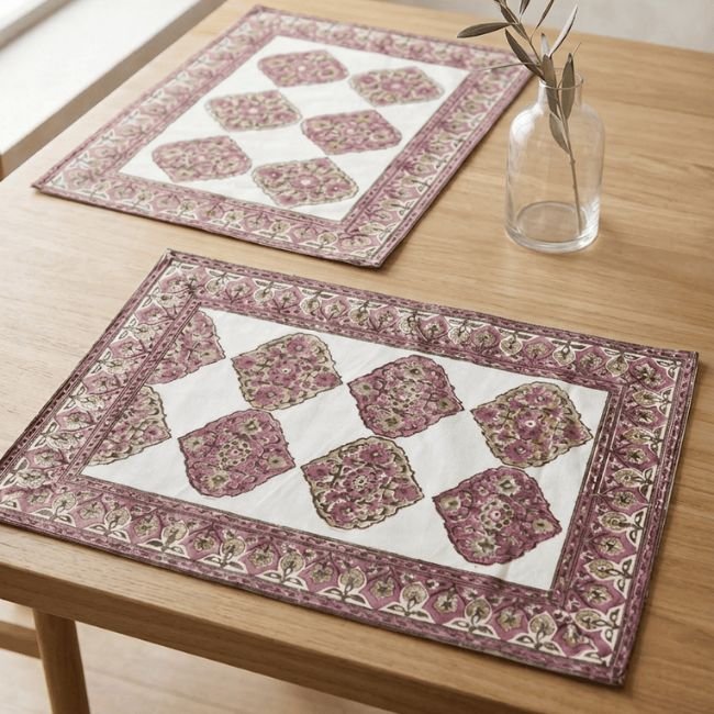 Rangmahal Rani Jaal Placemats (Set of 6)