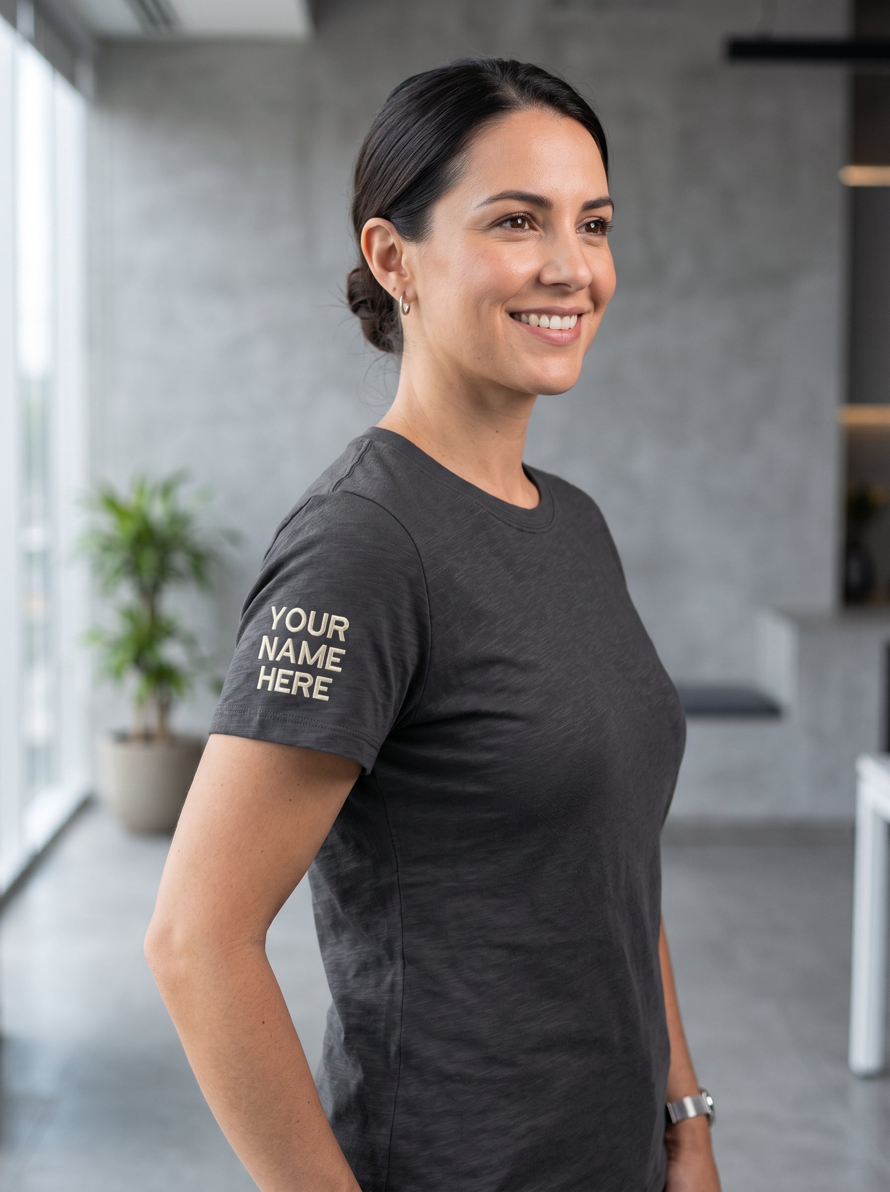 Customized Womens Round Neck Tshirts