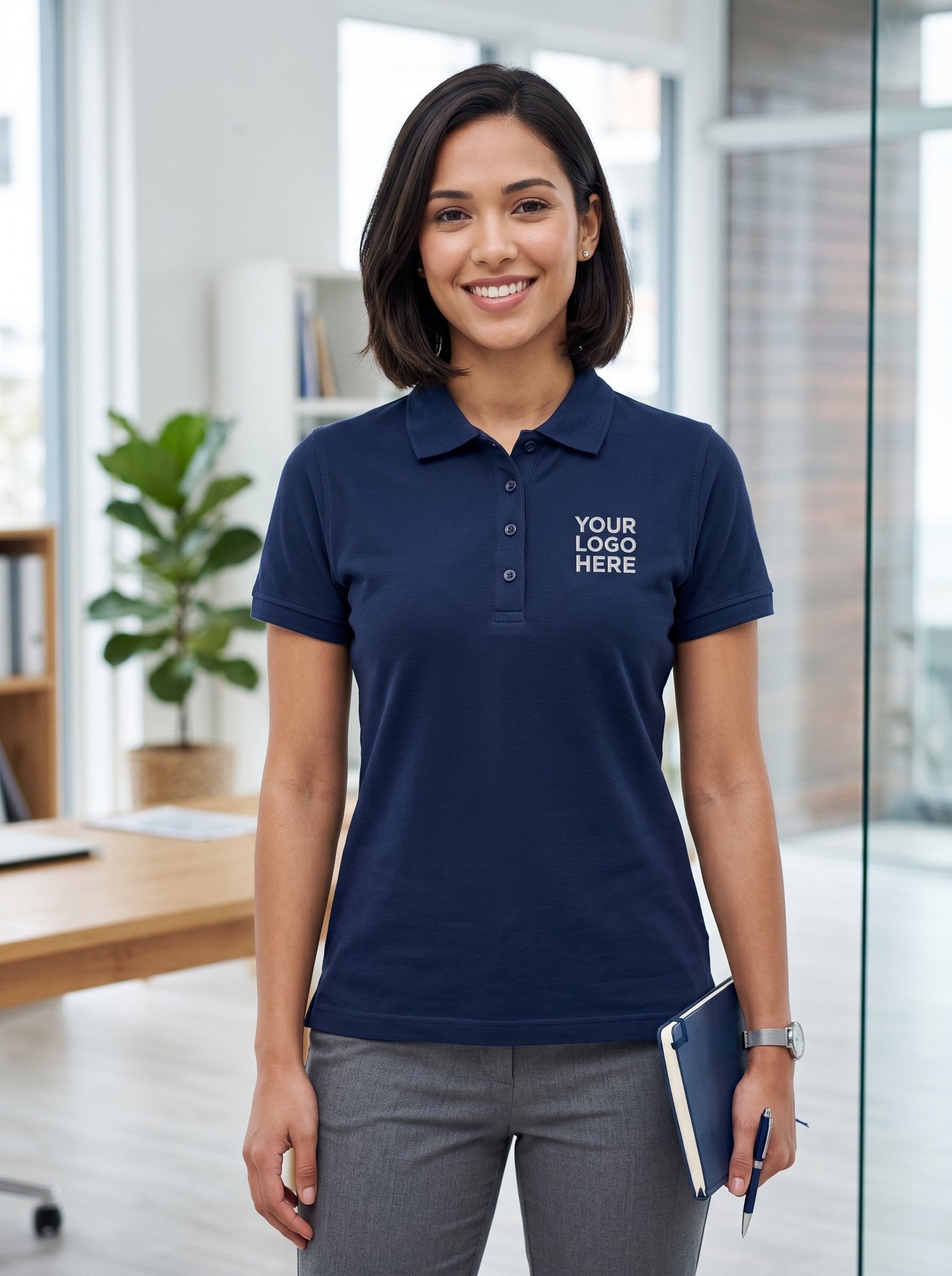 Customized Women's Polo T-Shirts