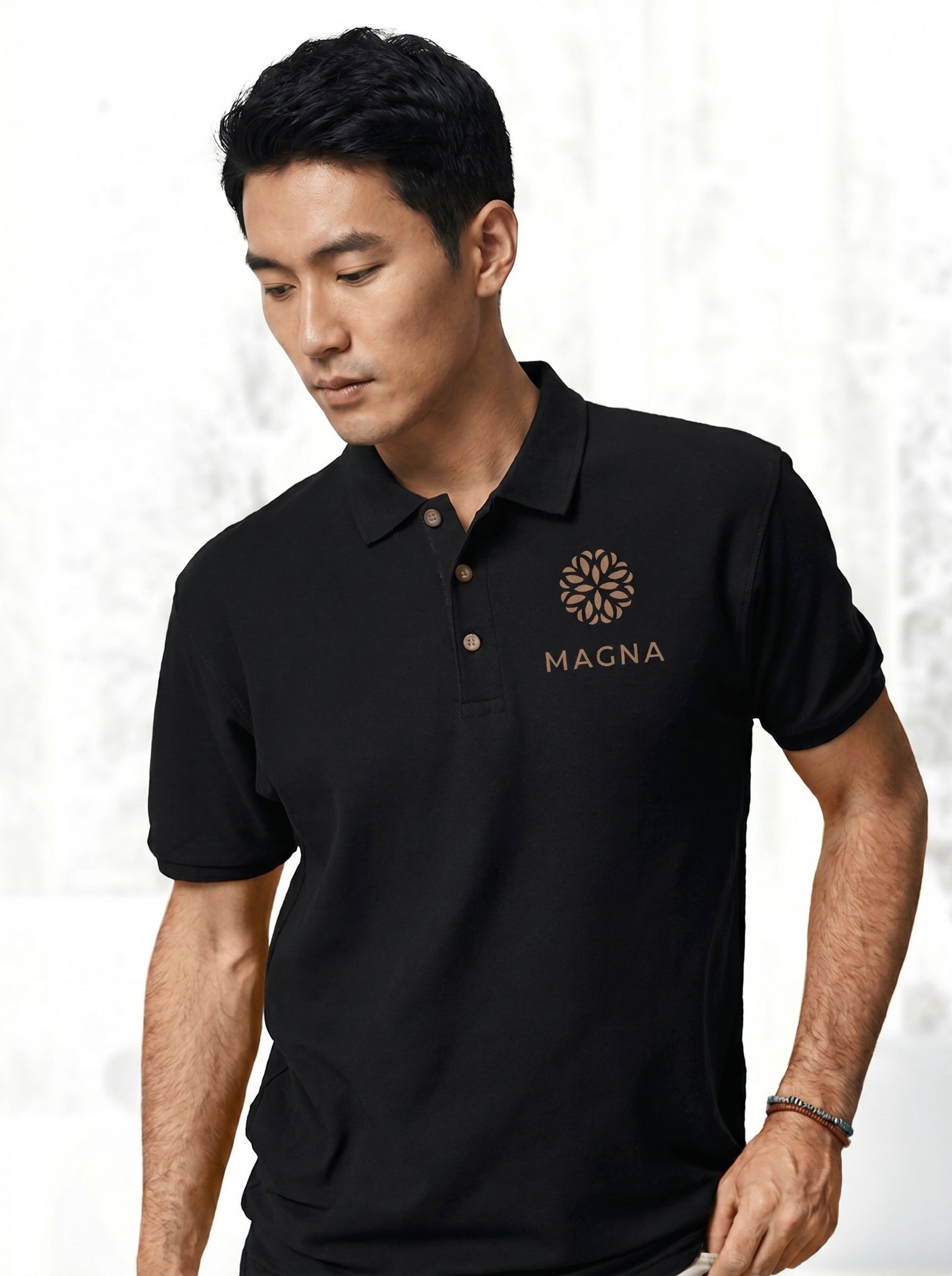 Customized Men's Polo T-Shirts