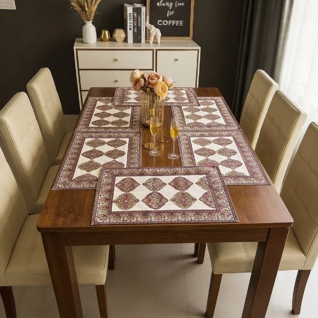 Rangmahal Rani Jaal Placemats (Set of 6)