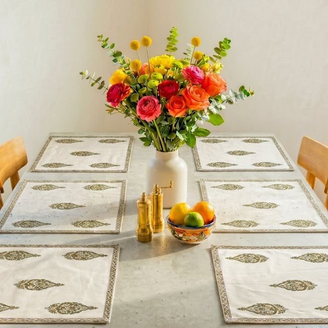 Panna Gulistan Dining Placemats (Set of 6)