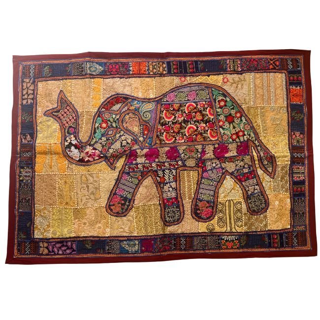 Lok Katha Haathi Wall Piece
